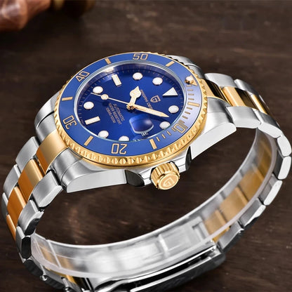 Men’s Automatic Dive Watch 100m With Sapphire Crystal