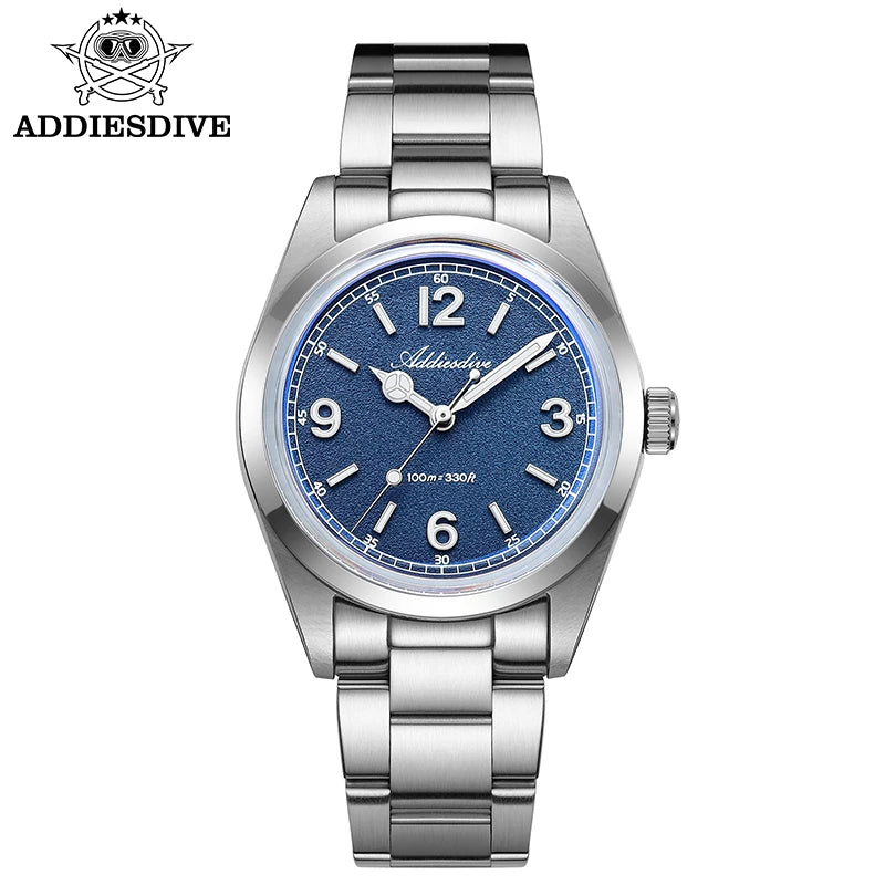 Men’s 36mm Dive Watch Quartz 100m With Luminous Dial