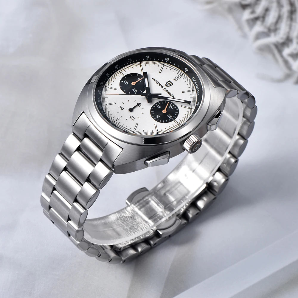 Men’s Chronograph Quartz Watch With Sapphire Crystal