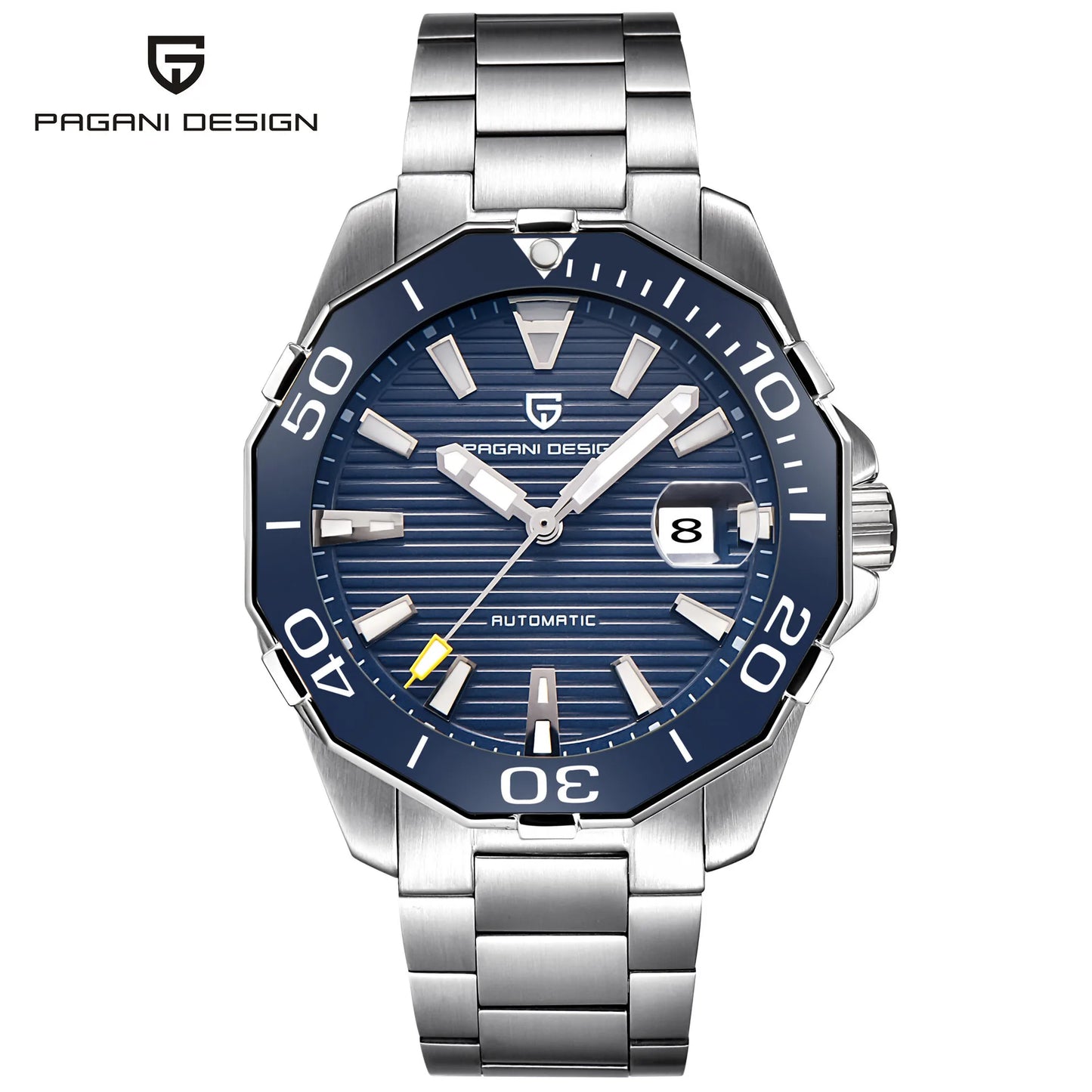 Men’s Automatic Mechanical Watch Stainless Steel Waterproof