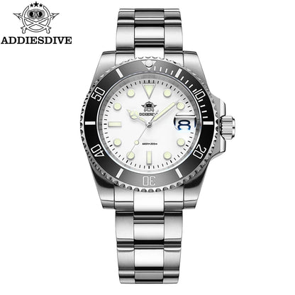 Men’s 316L Steel Diver Watch Quartz 200M Luminous