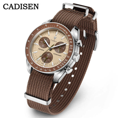 Men’s Chronograph Quartz Watch Sapphire AR Crystal