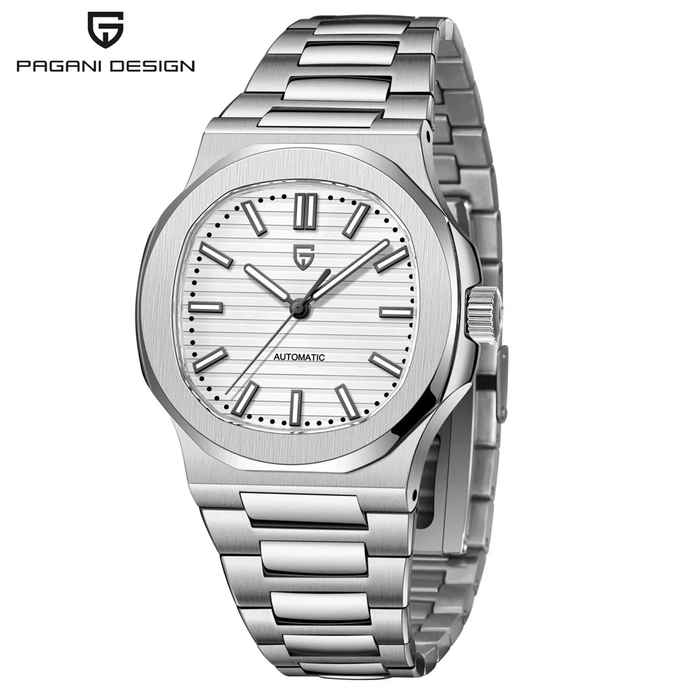 Men’s Luxury Mechanical Watch Stainless Steel Sapphire