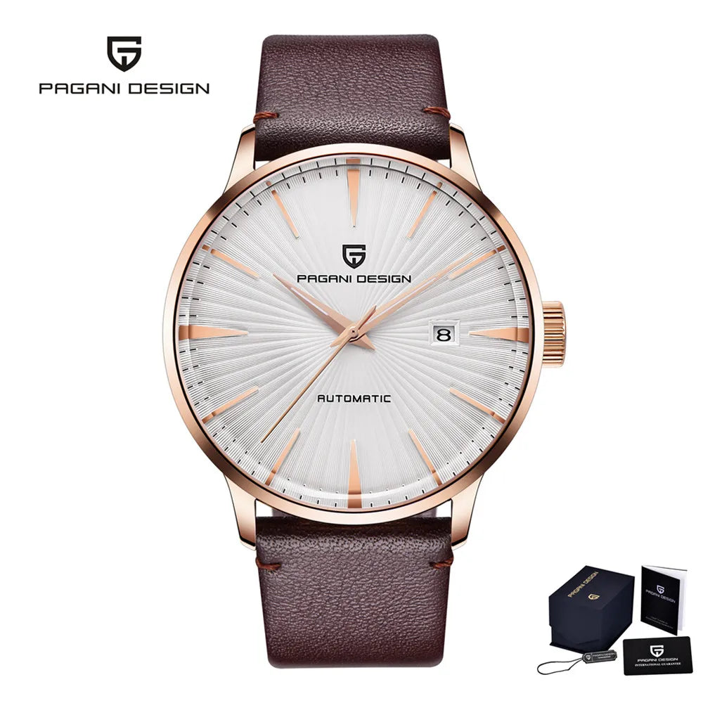 Men's Automatic Mechanical Watch Sapphire Crystal 43mm