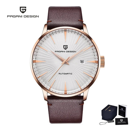 Men's Automatic Mechanical Watch Sapphire Crystal 43mm
