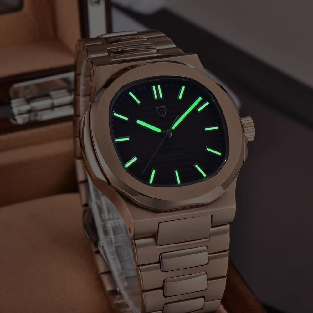 Men’s Luxury Mechanical Watch Stainless Steel Sapphire